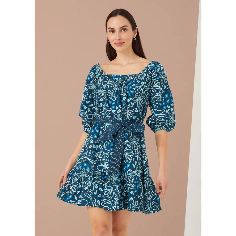 NEW ALIVIA karissa mini dress in blue